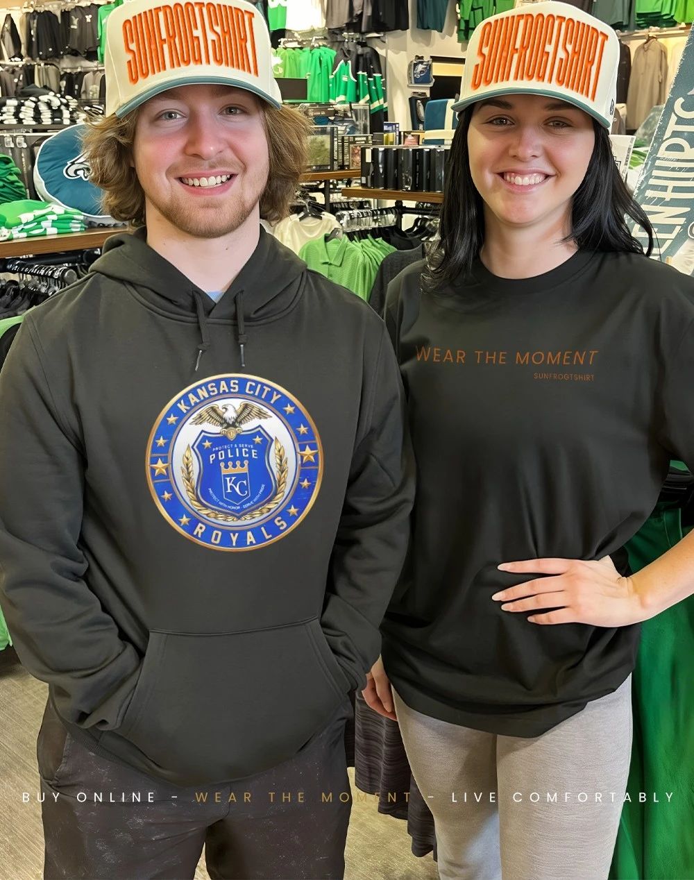Kansas City Royals Police Pride logo shirt
