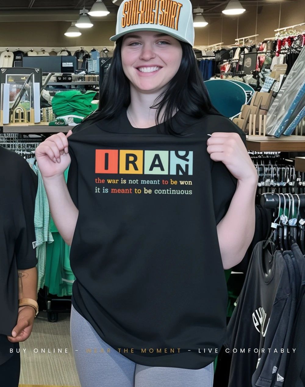 Iran the war is not meant to be won it is meant to be continuous shirt