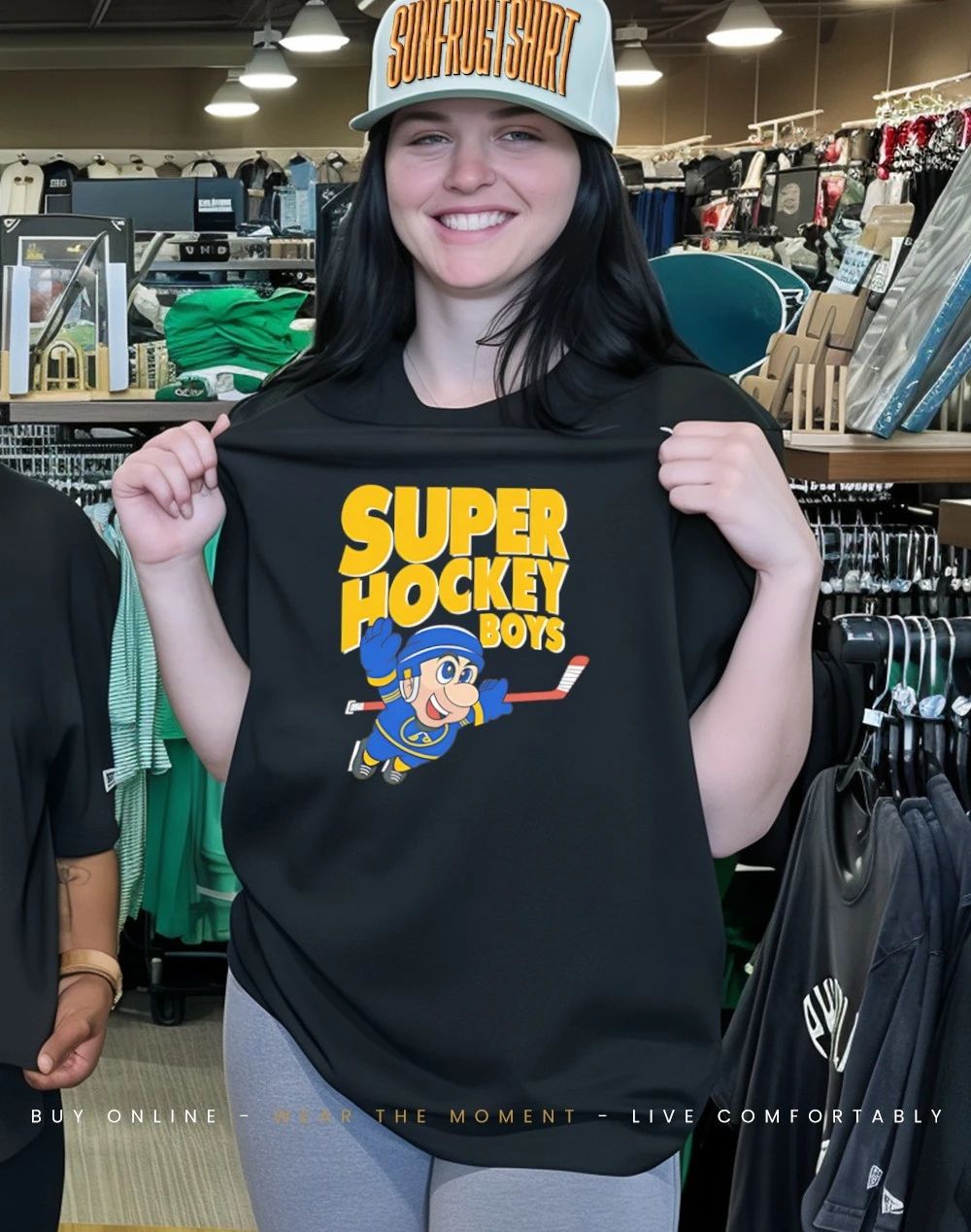Super Hockey Boys Buffalo hockey shirt