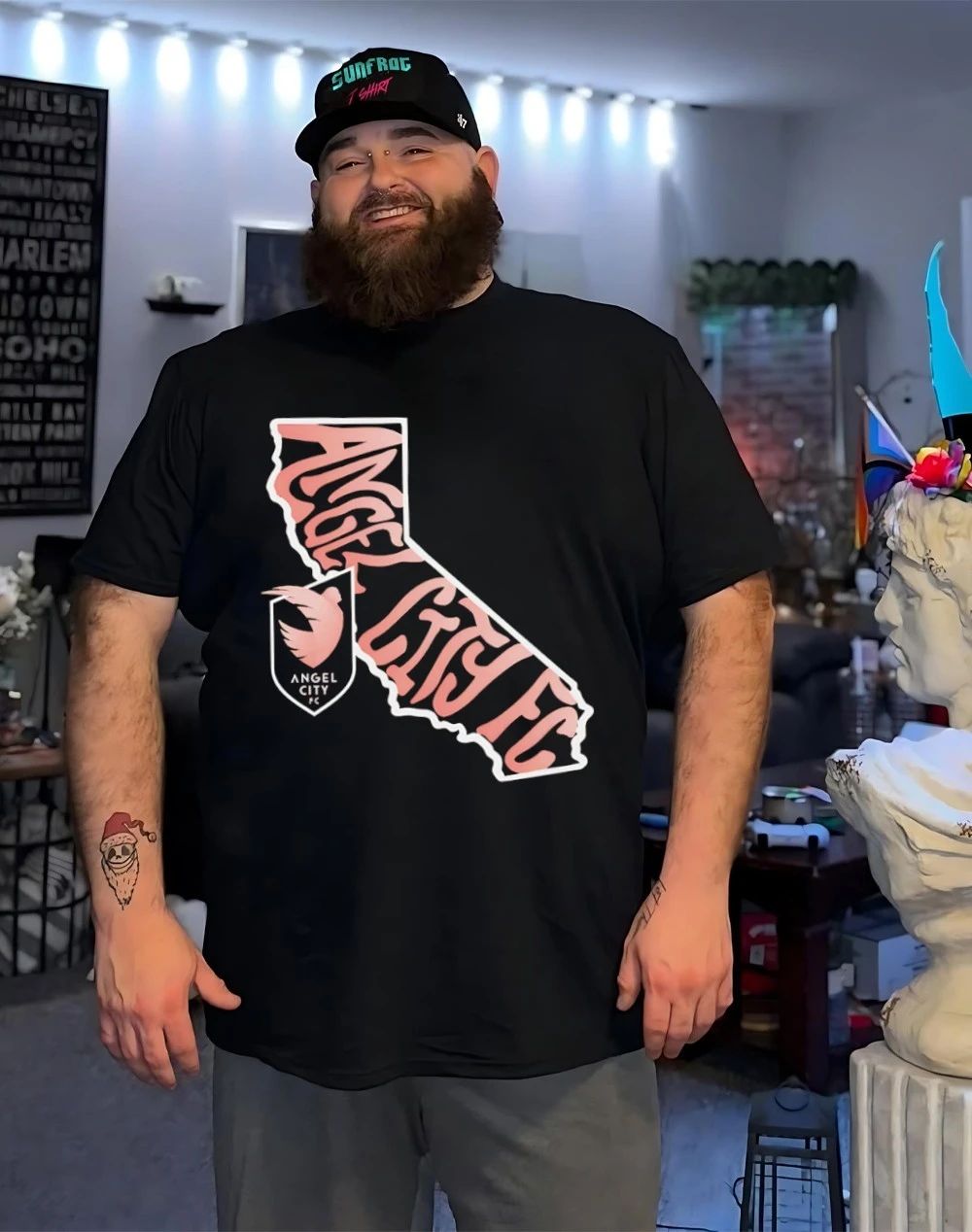 Angel City FC Groovy State graphic shirt
