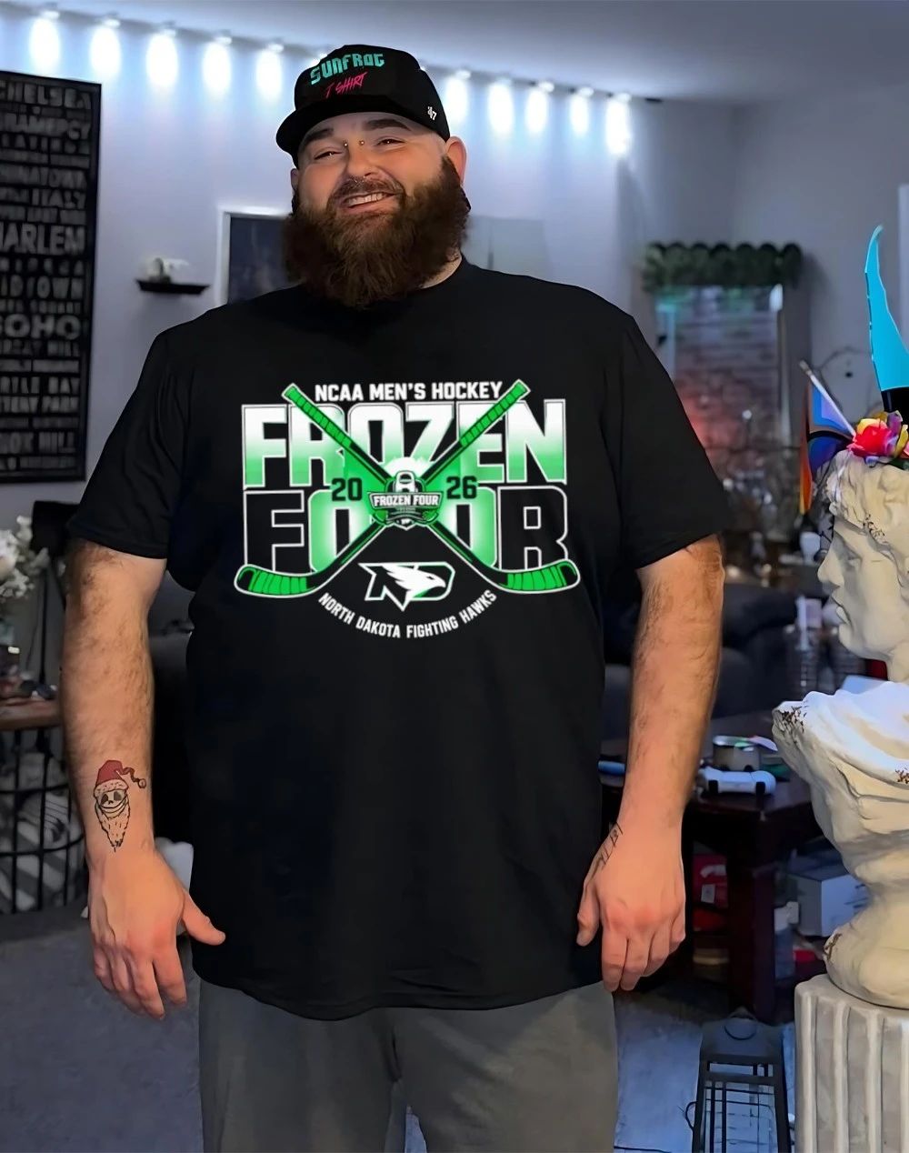 North Dakota Men’s Hockey 2026 Frozen 4 shirt
