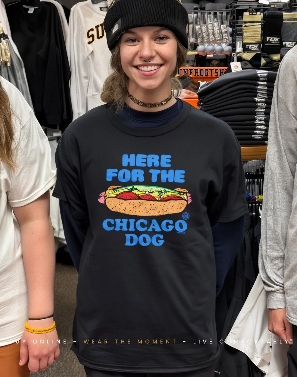 Here for the Chicago Cubs food shirt