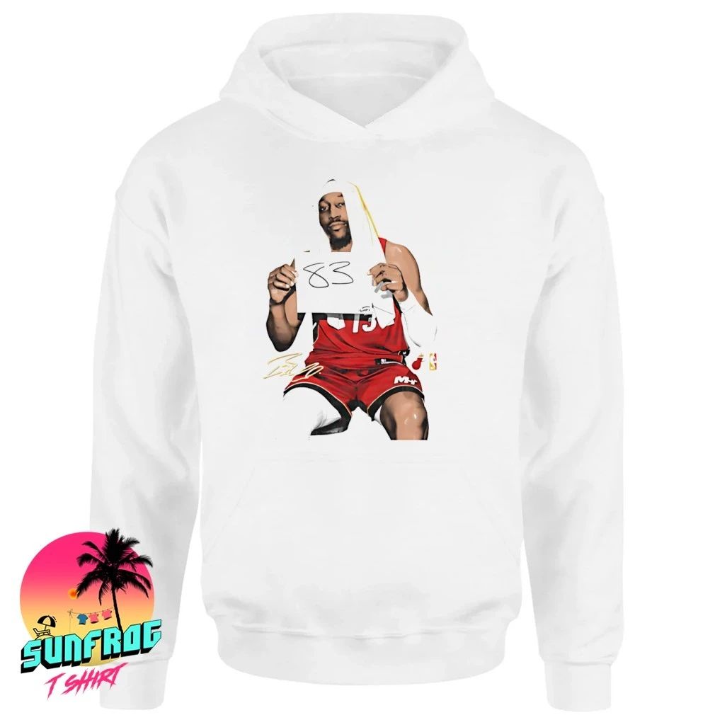 Bam 83 Miami Heat Bam Adebayo 83 signature player collage shirt