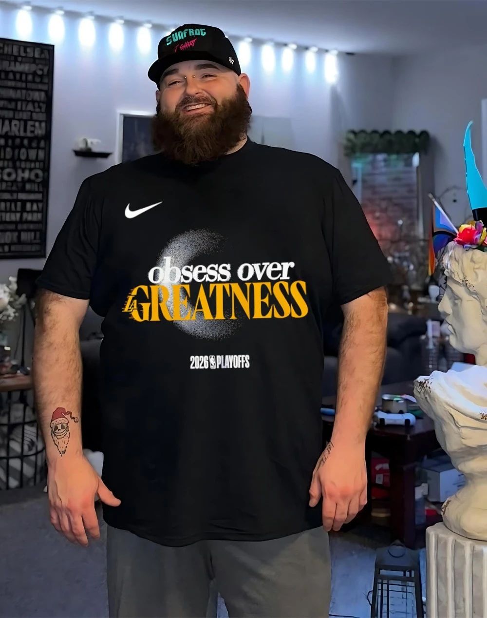 Obsess Over Greatness 2025-26 NBA Playoffs Los Angeles Lakers shirt