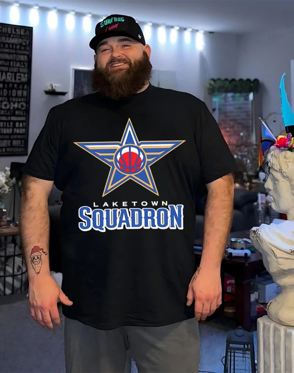 Laketown Squadron Team NBA G League Logo shirt
