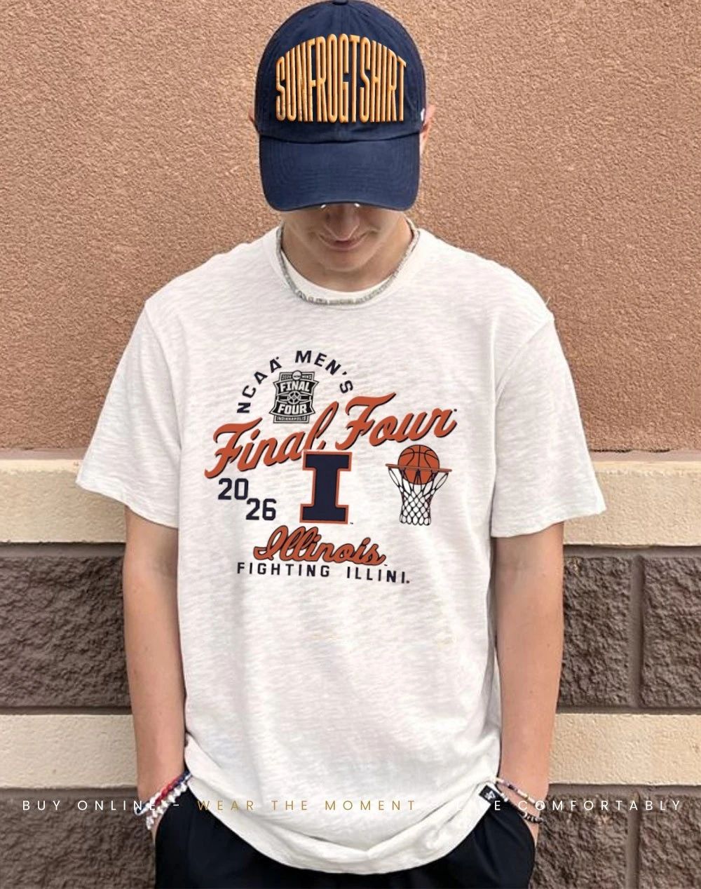 2026 NCAA Men’s Final Four Illinois Fighting Illini Basketball shirt