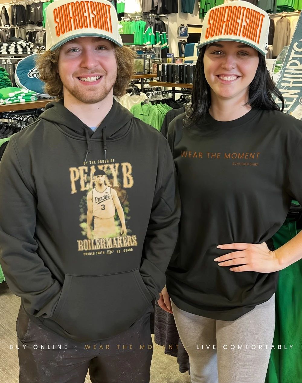 Purdue Boilermakers Basketball Braden Smith Peaky shirt