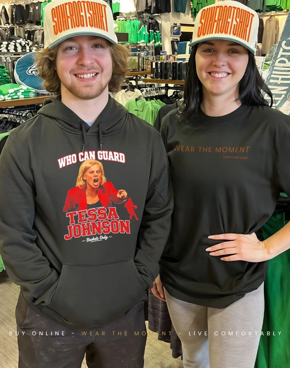 Buckets Only Who Can Guard Tessa Johnson shirt