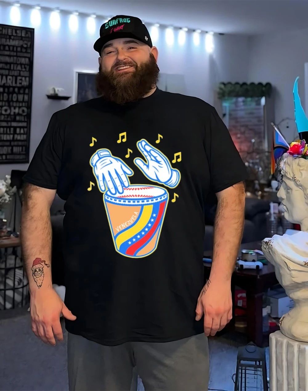 Willson Contreras Tambor Béisbol Venezuela Baseball shirt