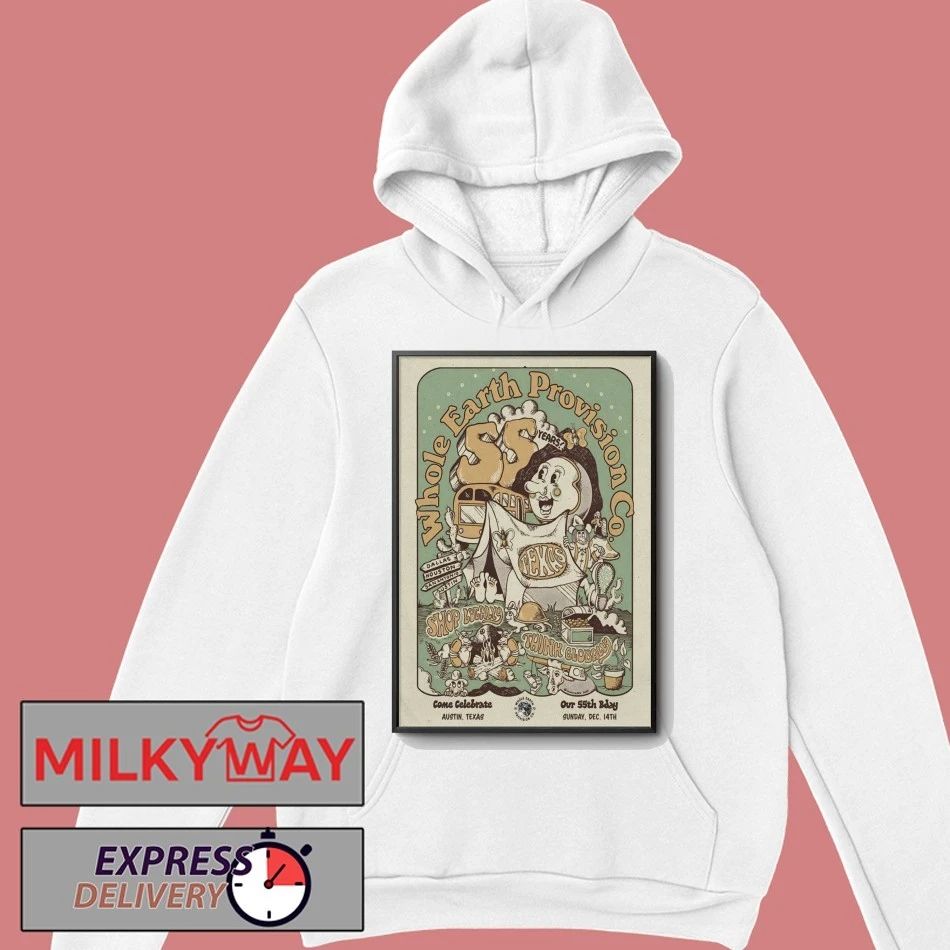 Whole Earth Provision Co. 12 14 2025 Austin TX Poster shirt