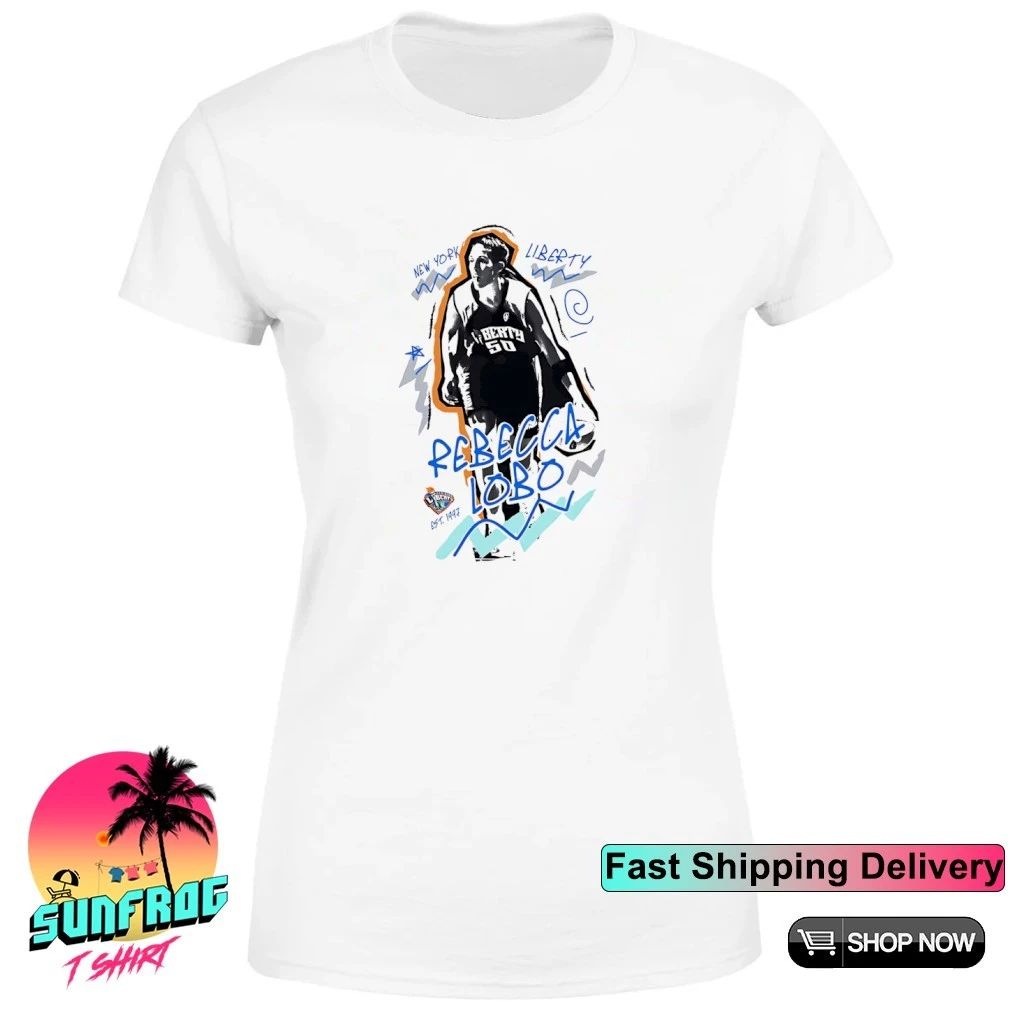 New York Liberty Rebecca Lobo Chalked Up shirt
