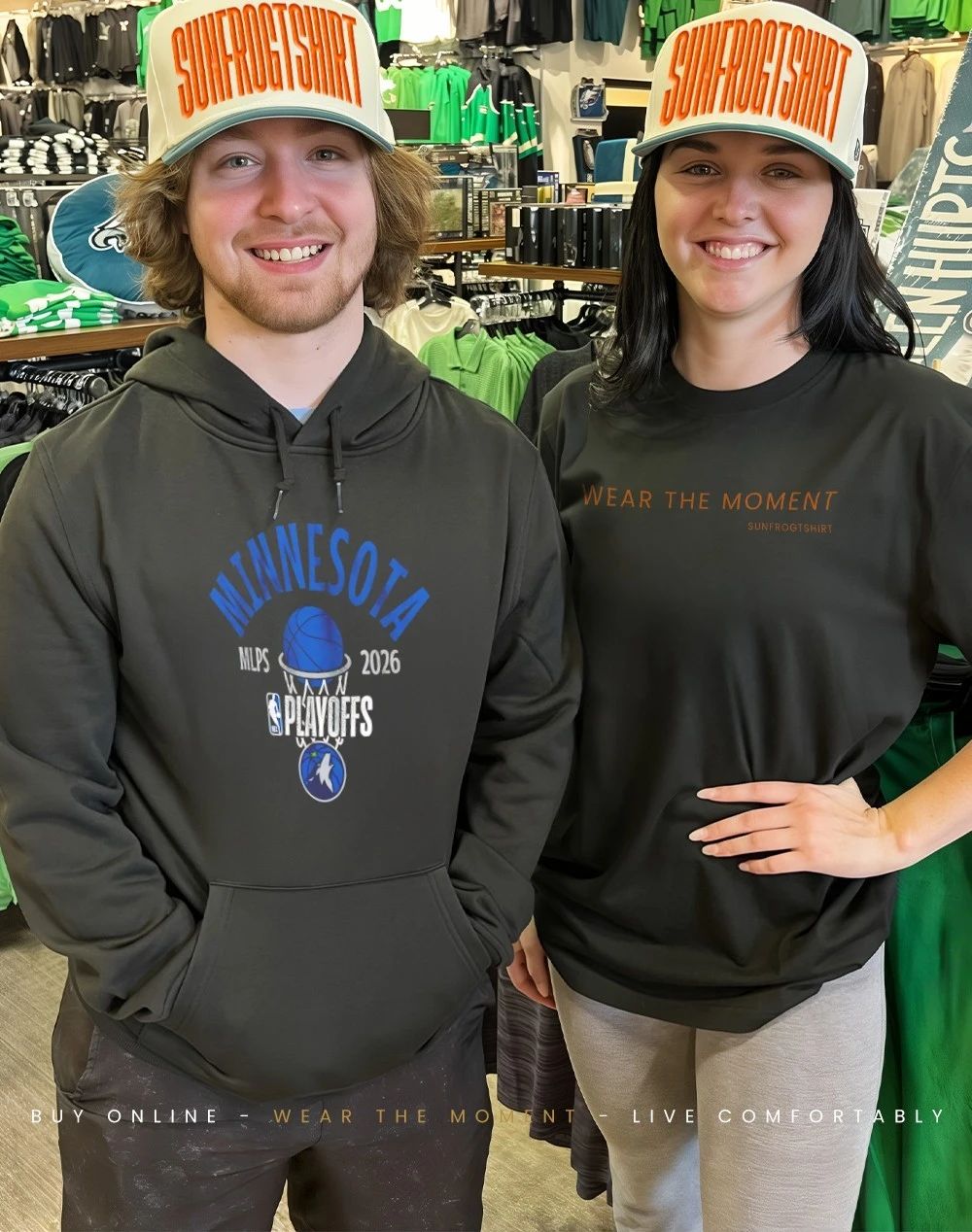 Minnesota Timberwolves 2026 Playoff Participant Stand Back shirt
