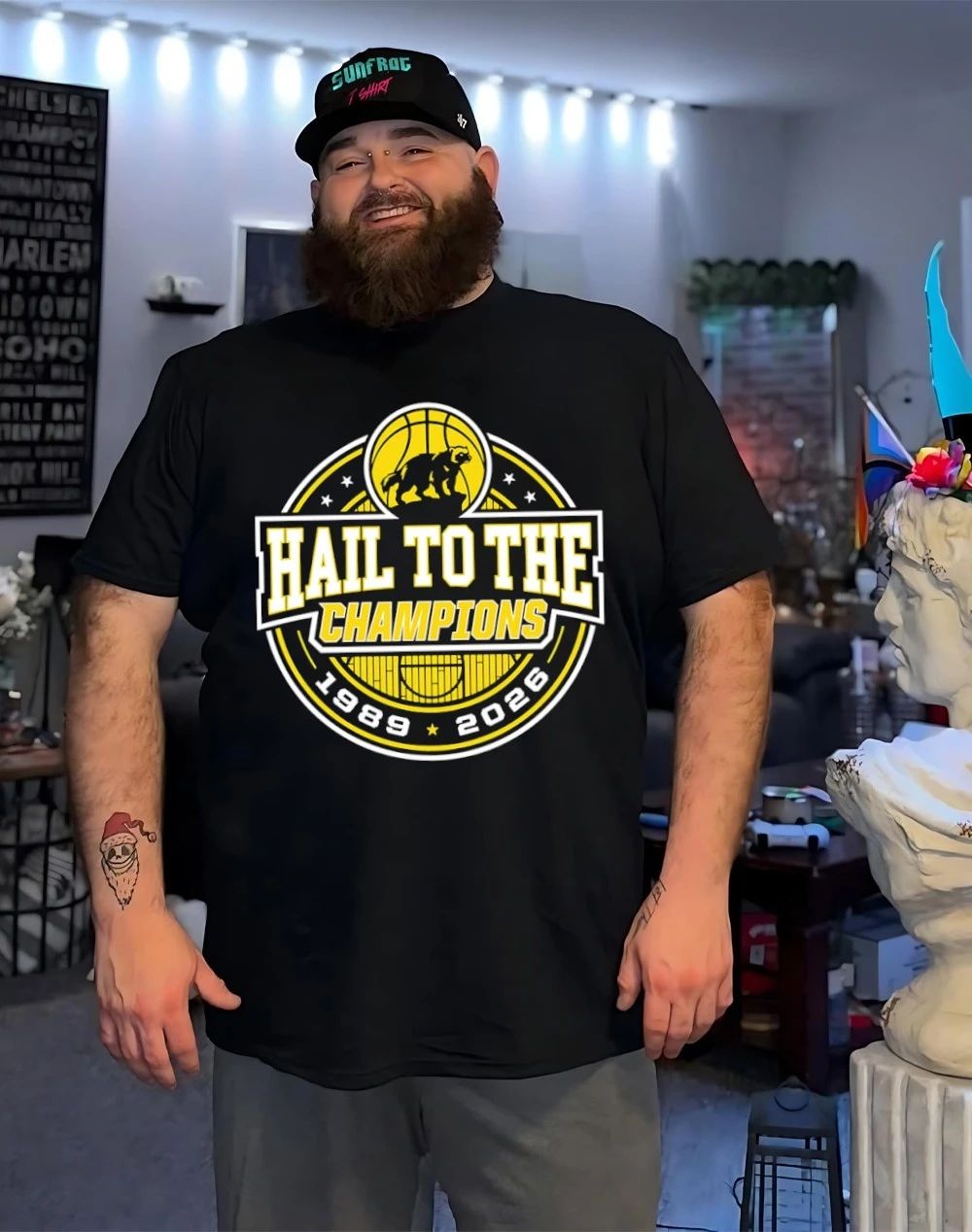 Michigan Wolverines MBB 2026 National Champions Hail To The Champions shirt