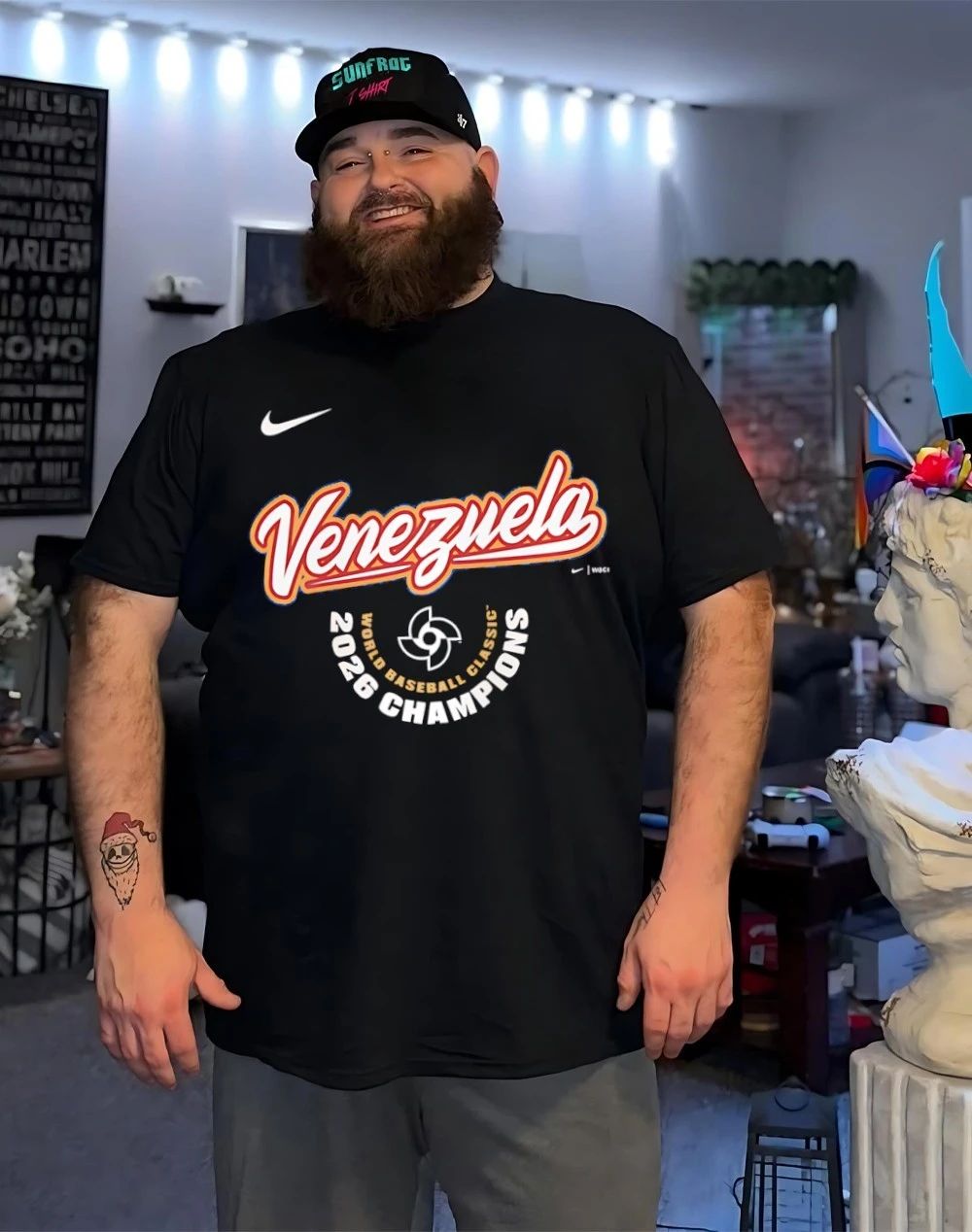 Venezuela Baseball 2026 World Baseball Classic Champions Arched Logo shirt