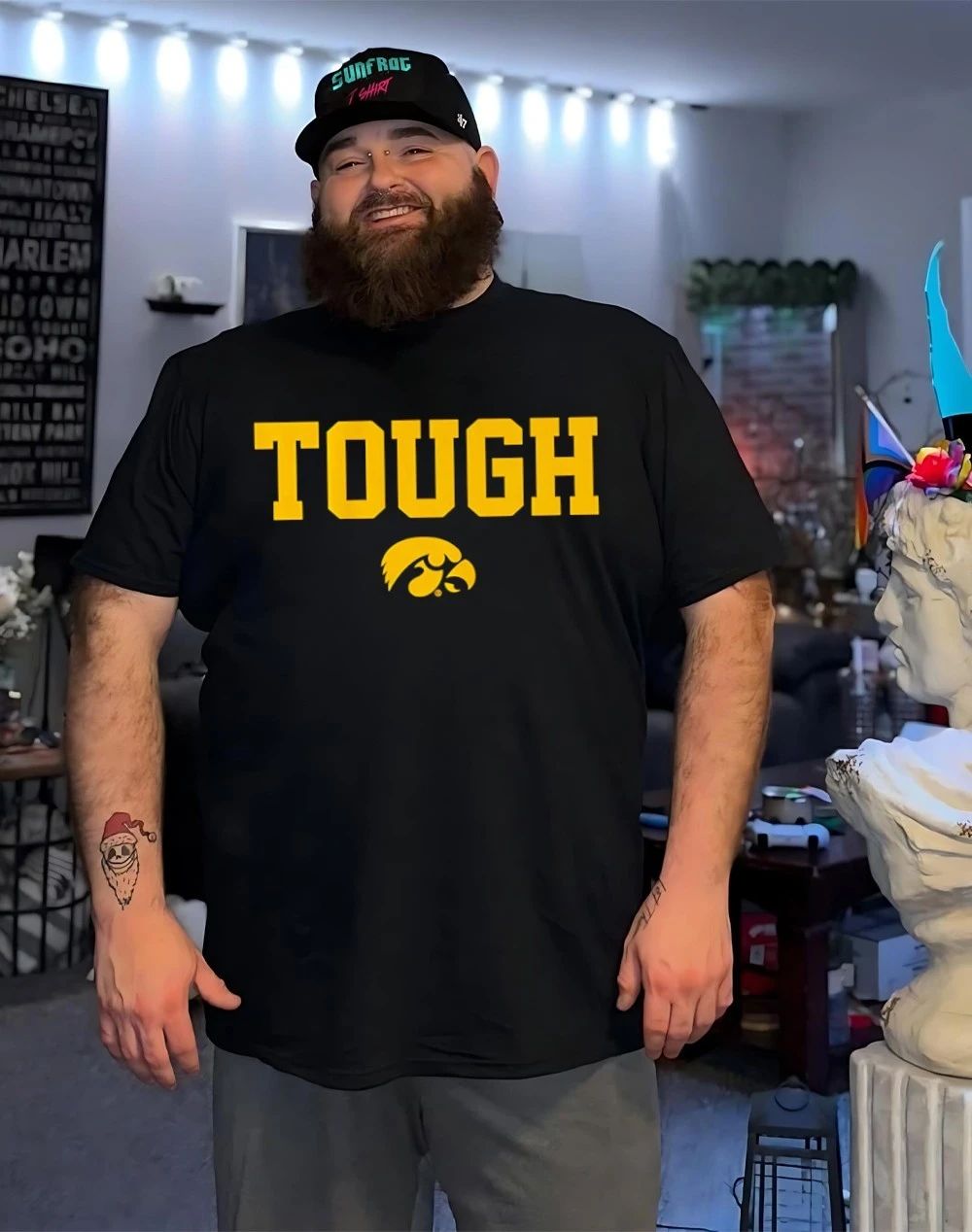 Iowa Basketball Tough logo 2026 shirt
