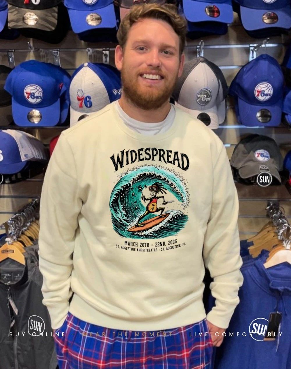 Widespread March 20th-22nd 2026 St Augustine Amphitheatre Shirt