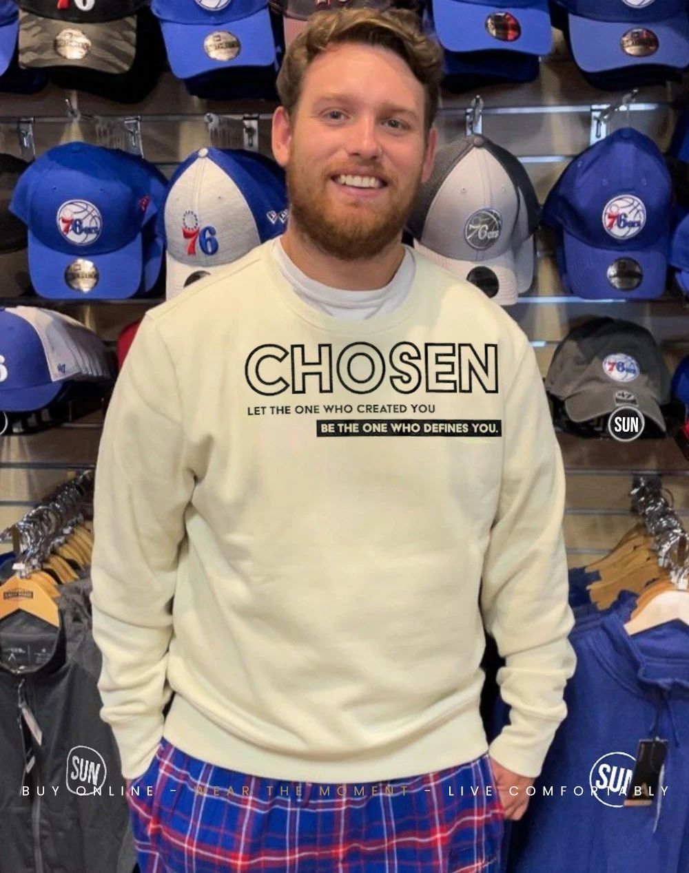 Chosen Let the One who created you be the One who defines you shirt