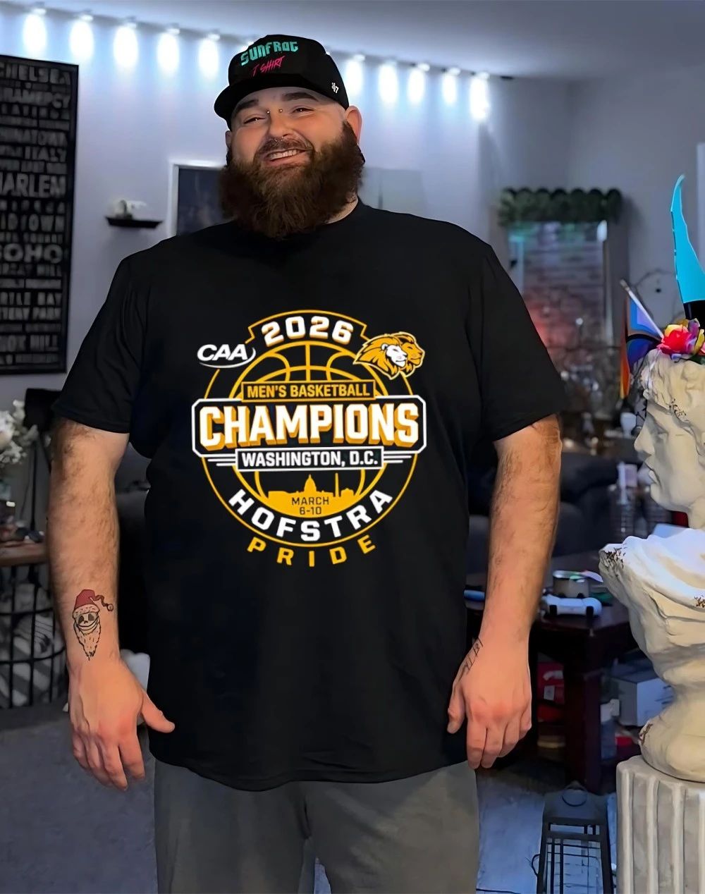 Hofstra University Pride 2026 CAA Men’s Basketball Tournament Champions shirt