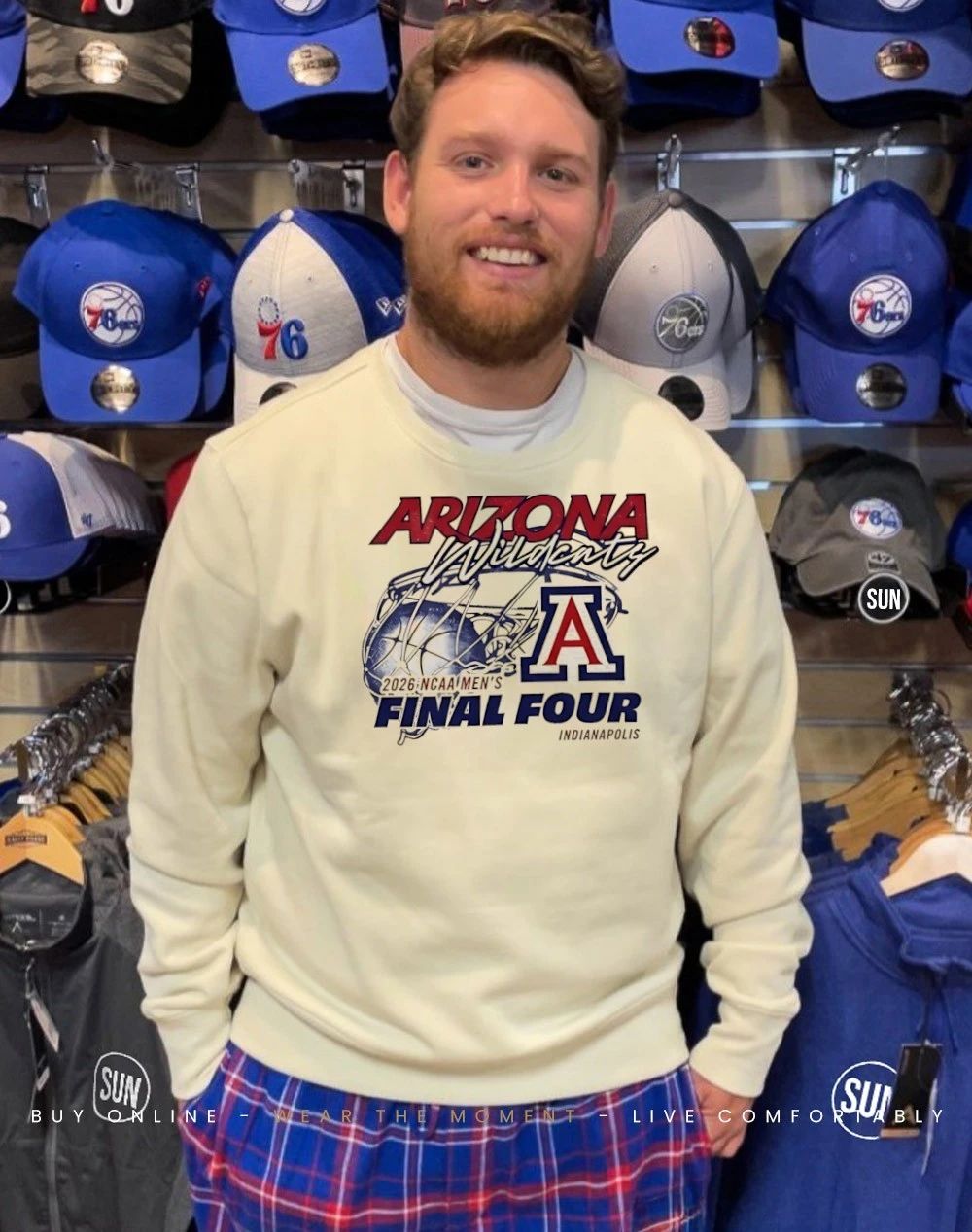 Arizona Wildcats 2026 NCAA Final Four White Shirt