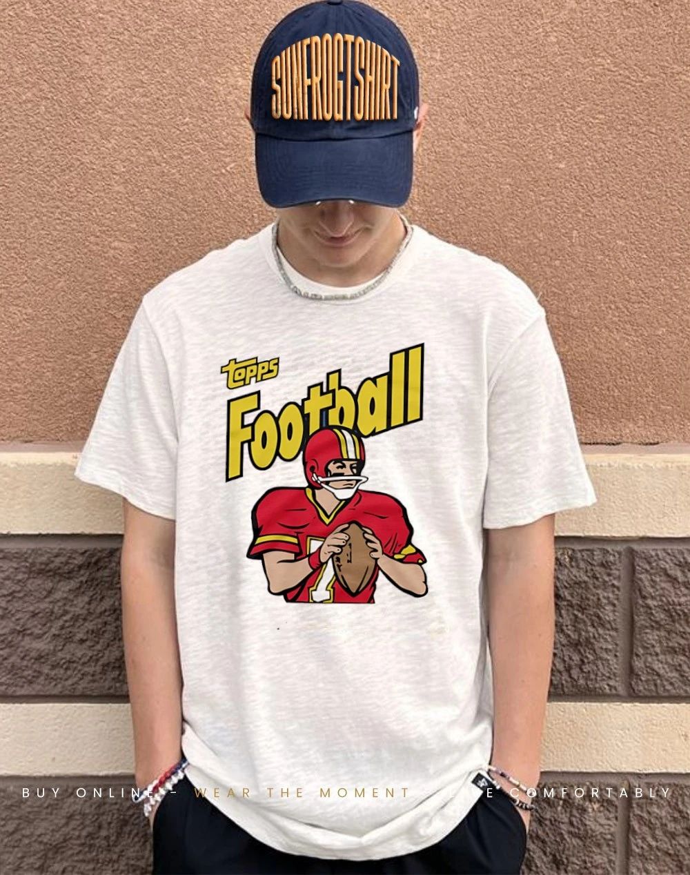 Topps Football Quarterback graphic shirt