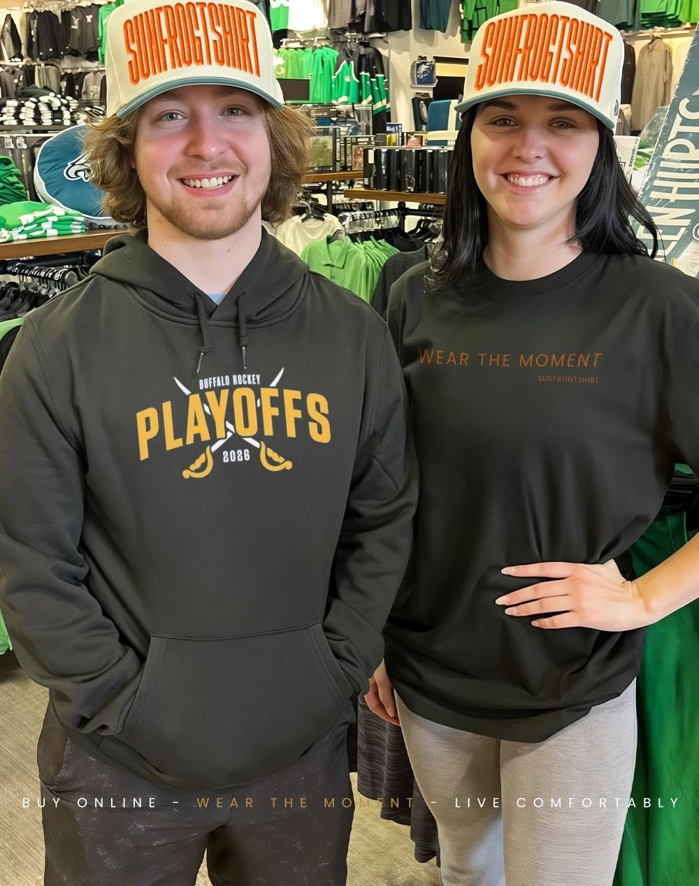 Buffalo Hockey 2026 Playoffs logo shirt