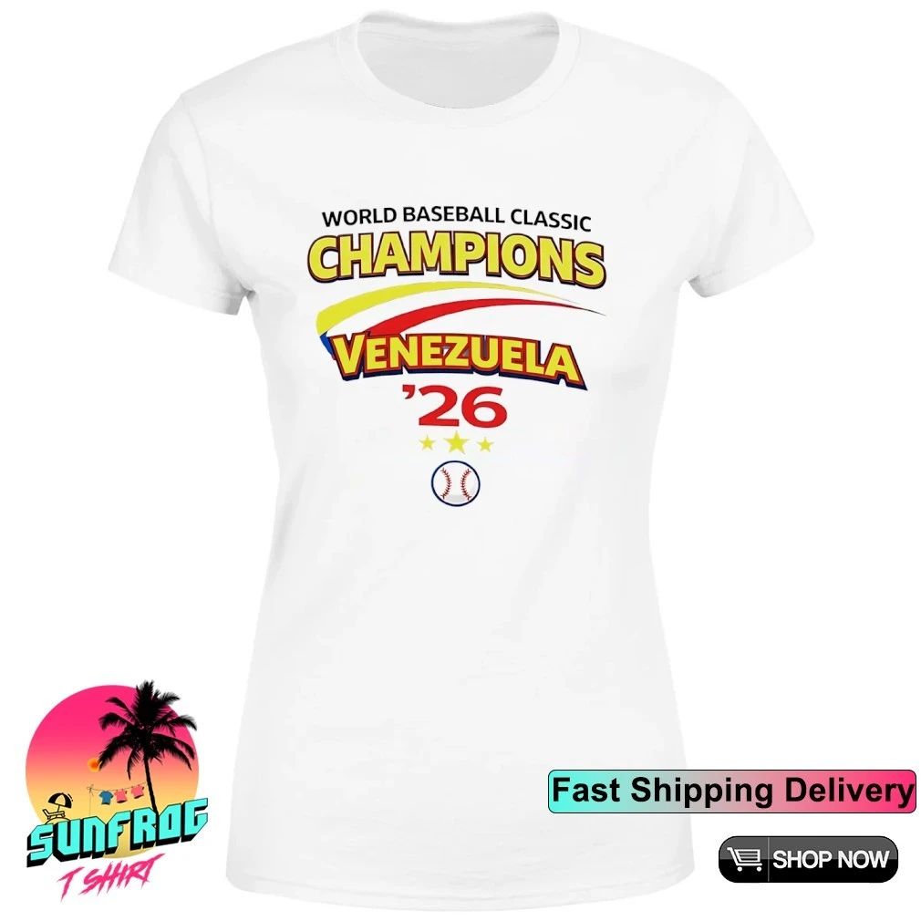 Venezuela Baseball ’26 World Baseball Classic Champions Shirt