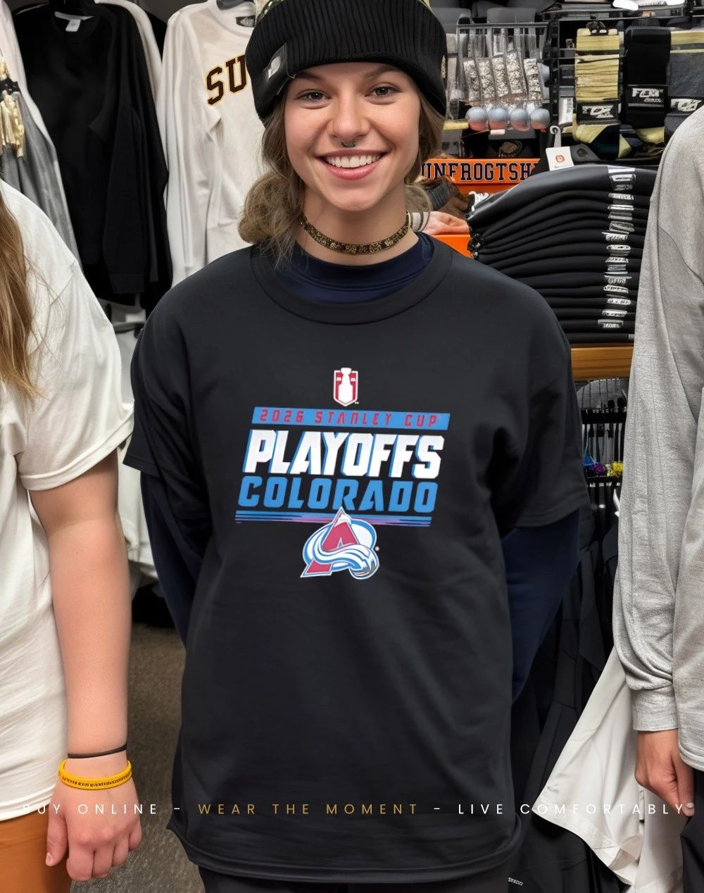 Colorado Avalanche 2026 Stanley Cup Playoffs Bold shirt