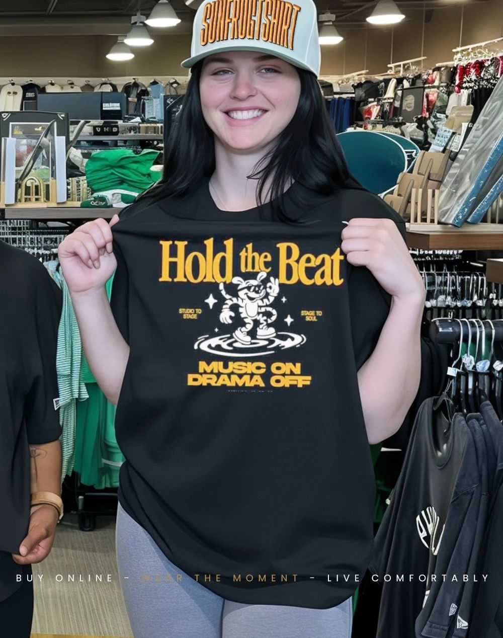 Hold the beat music on drama off studio stage to soul shirt