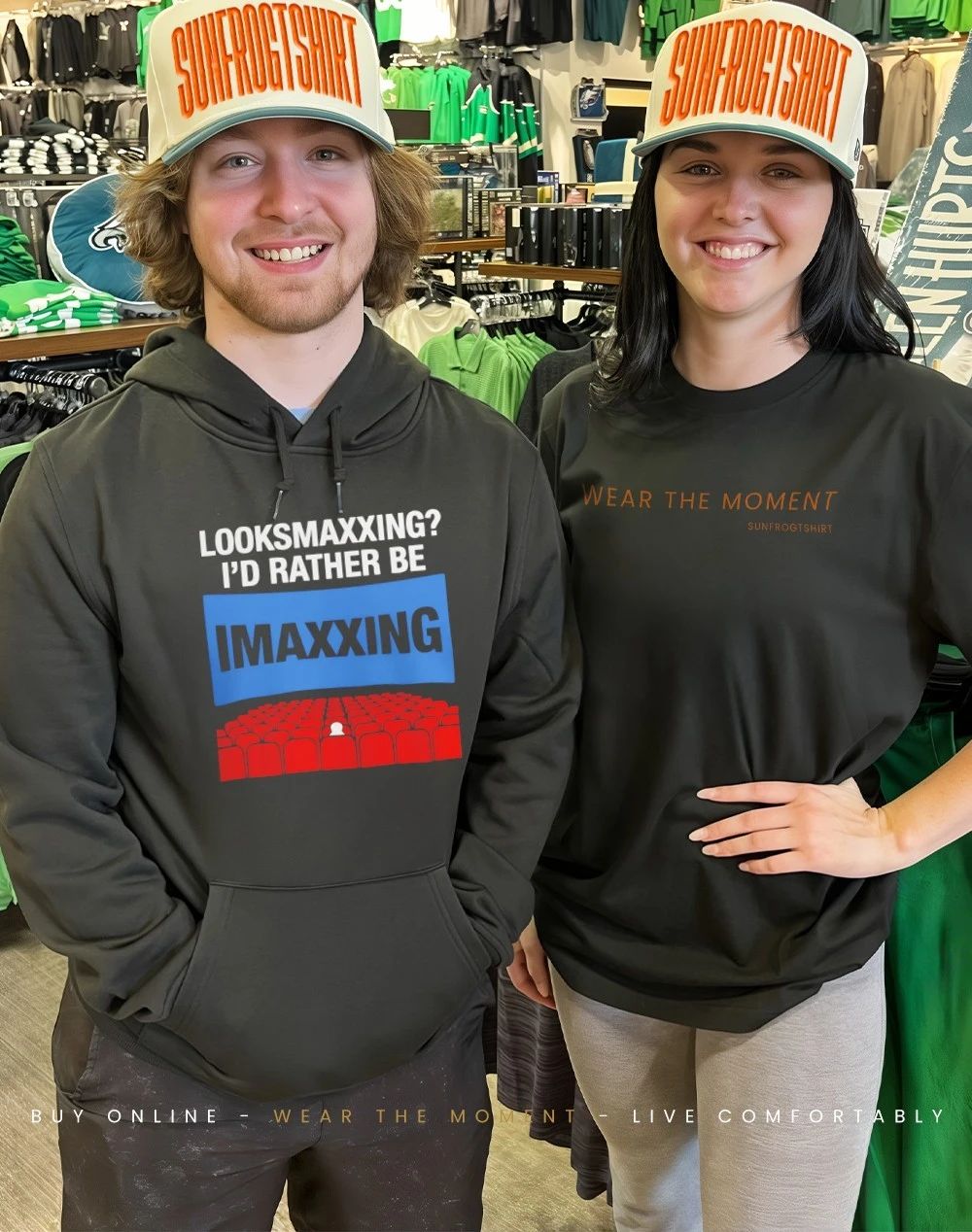 Looksmaxxing I’d Rather Be Movie Maxxing in 1.431 Aspect Ratio shirt