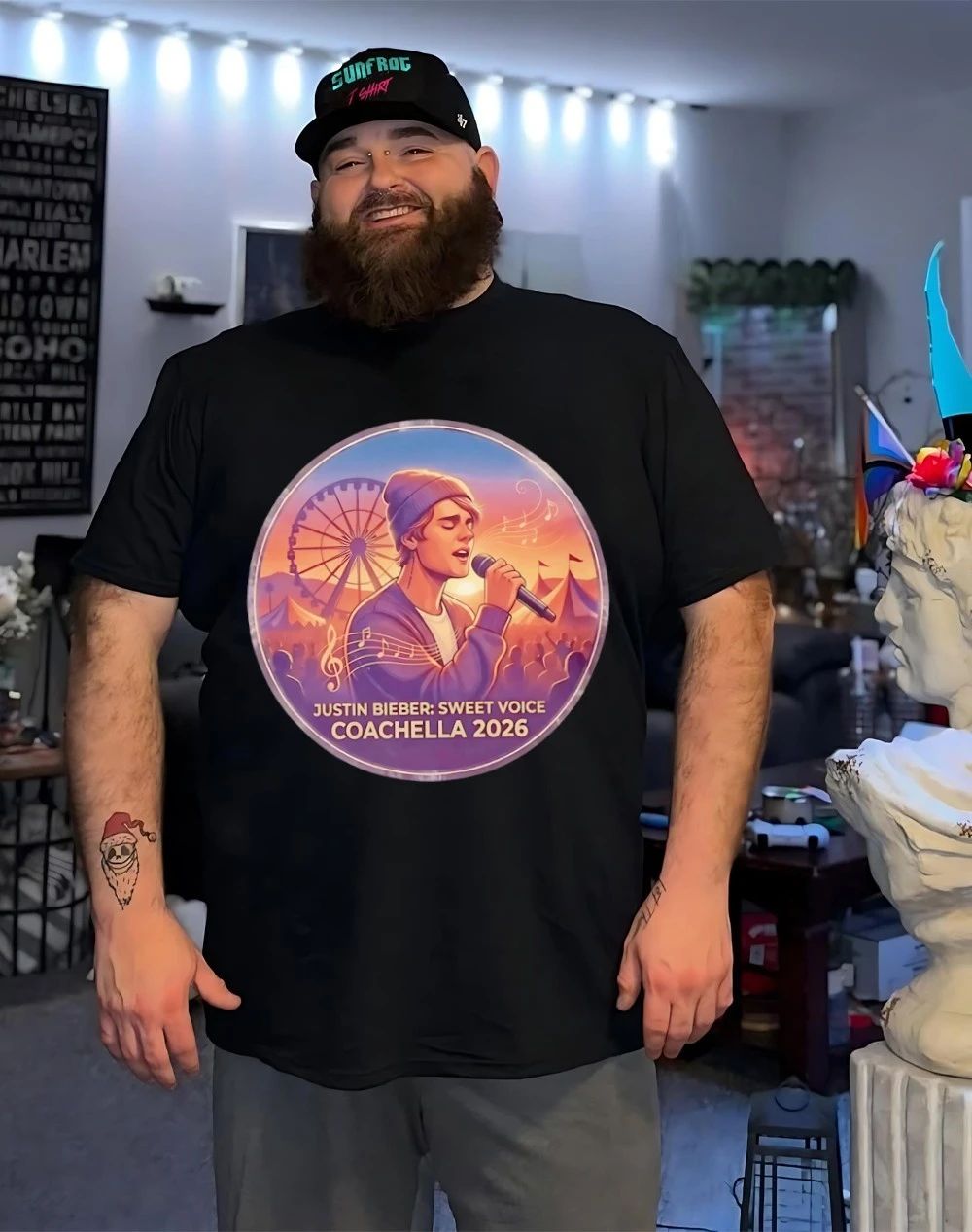 Bieberchella 2026 Coachella Sweet Voice shirt
