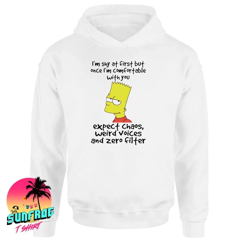 Simpsons I’m shy at first but once I’m comfortable with you shirt