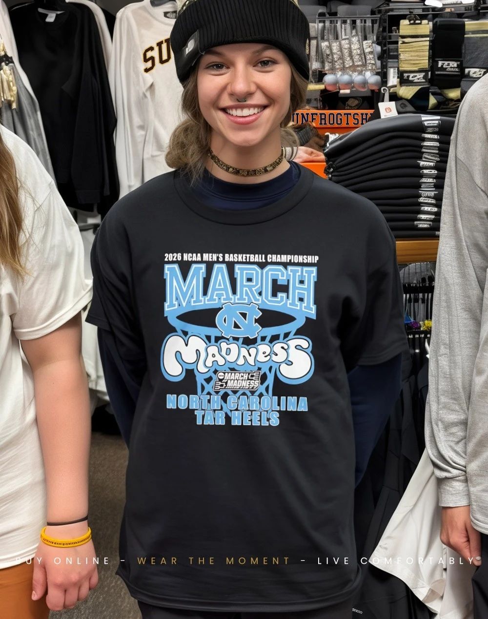 UNC Tar Heels 2026 NCAA Men’s Basketball Championship March Madness Shirt