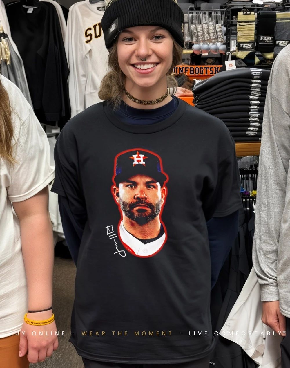Houston Astros Jose Altuve Outerstuff Headliner signature shirt