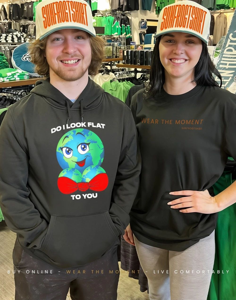 Earth Day 2026 do I look flat to you shirt