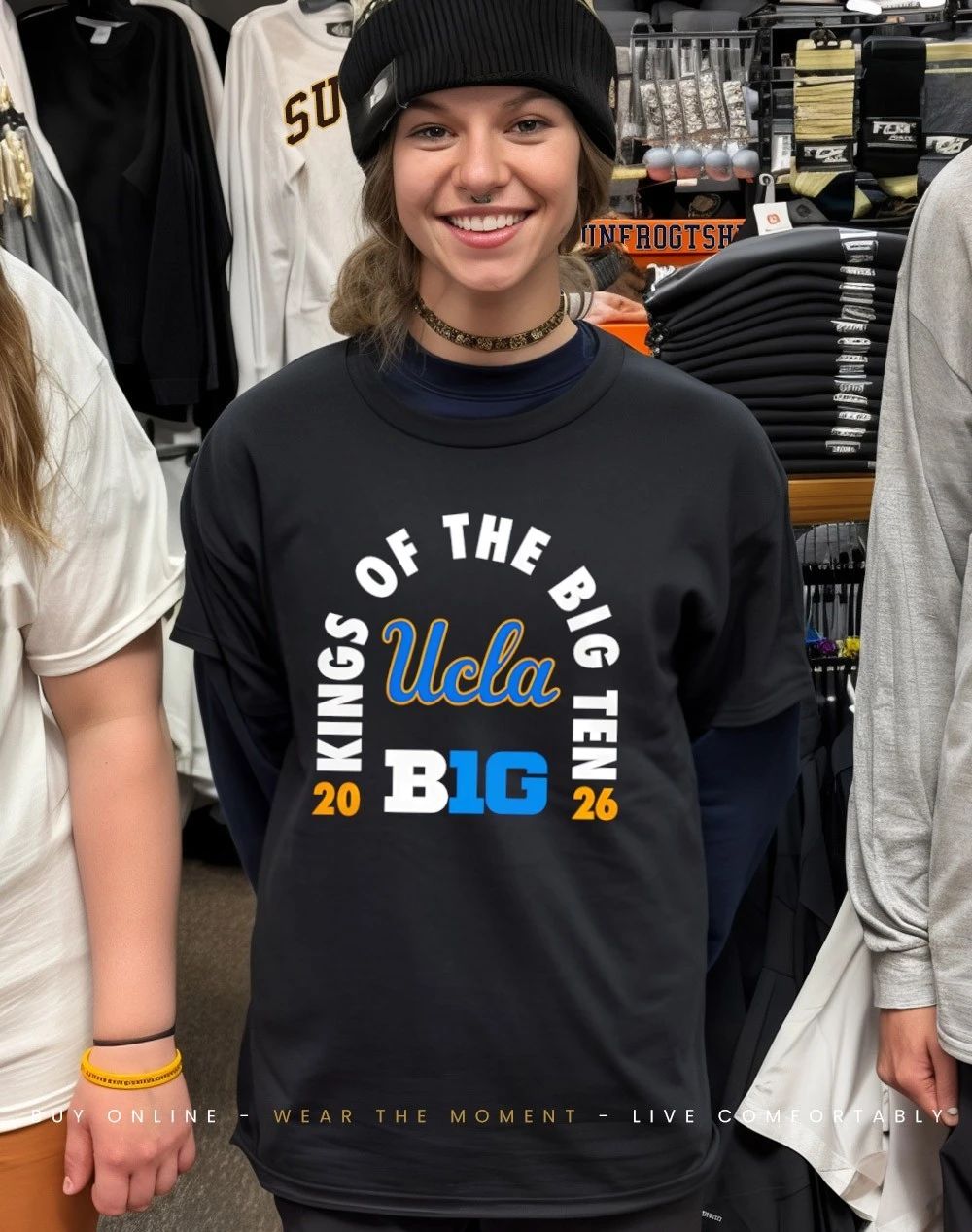 UCLA Women’s Basketball Big Ten Champions 2026 King of the Big Ten shirt