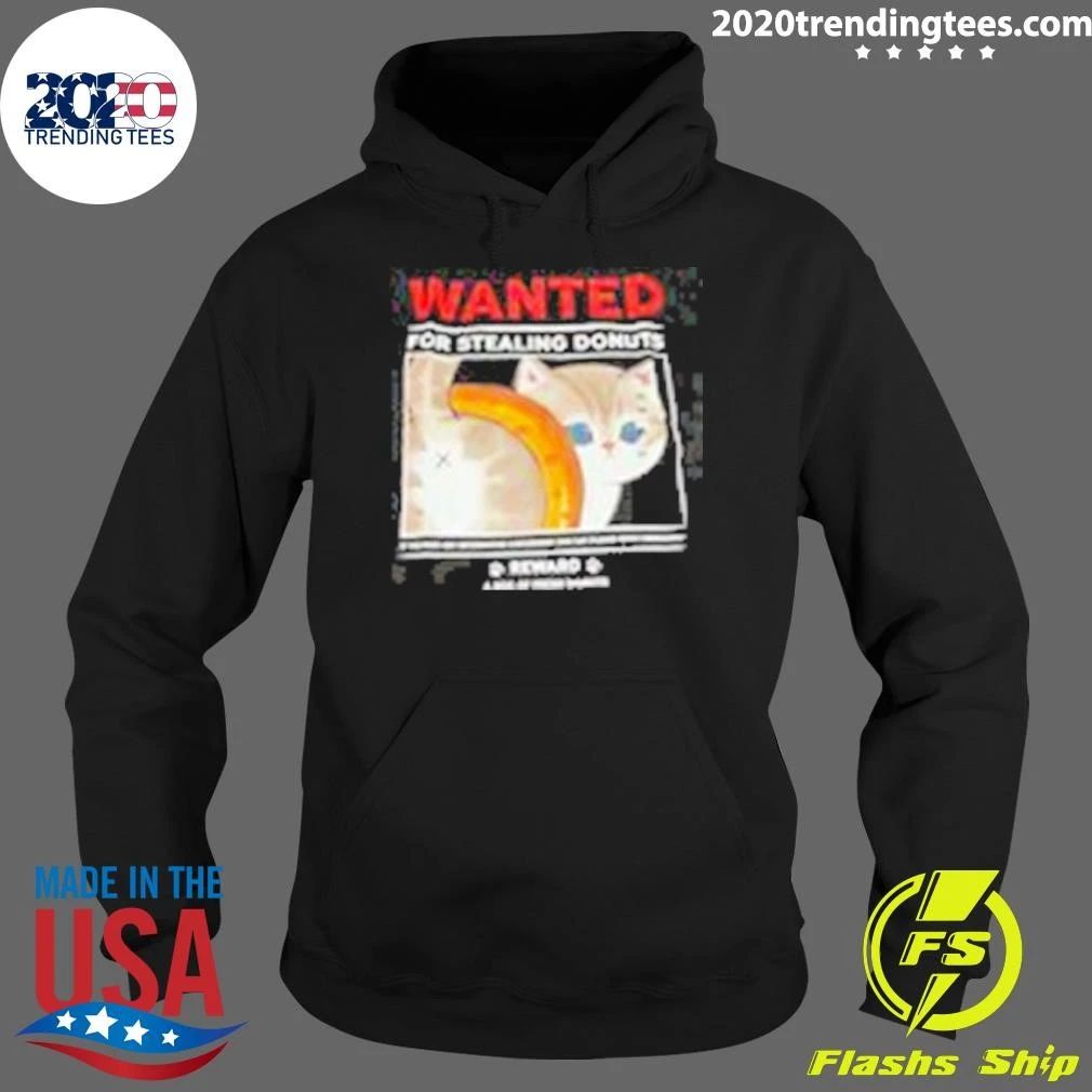 Mofusand Wanted For Stealing Donuts x Reward Shirt
