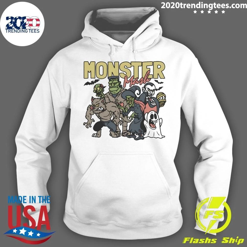 Monster Mash Squad Spooky Halloween Vintage Shirt