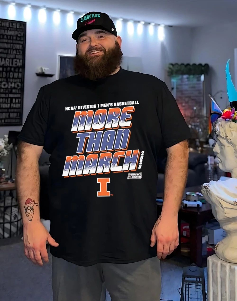 Illinois Fighting Illini 2026 March Madness NCAA Division I Men’s Baksetball More Than March shirt