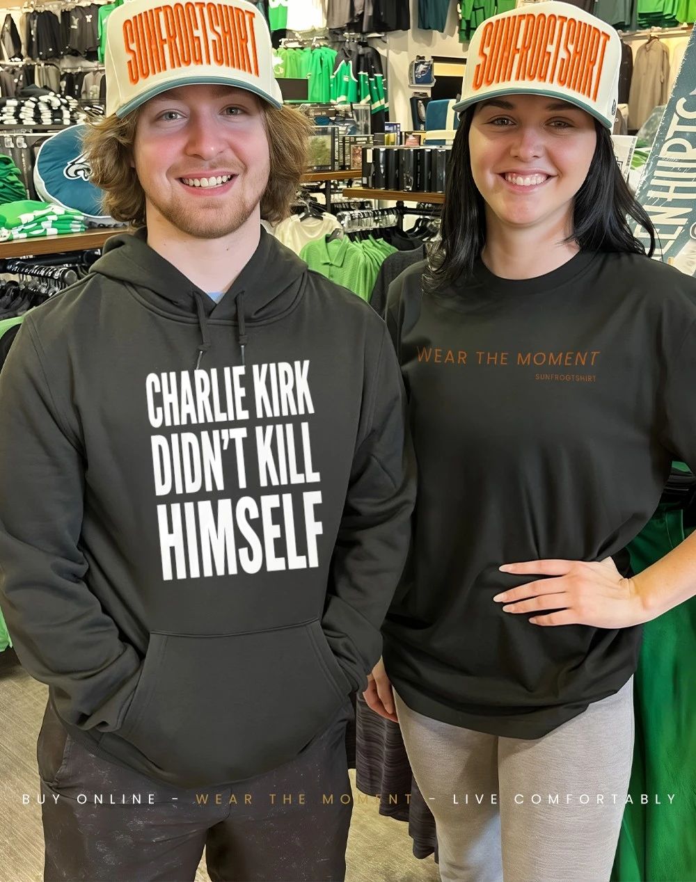 Charlie Kirk didn’t kill himself shirt