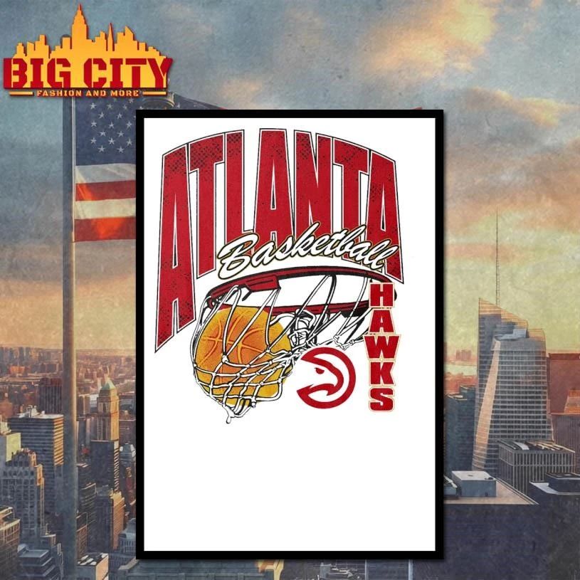 Atlanta Hawks Script Swish Shirt