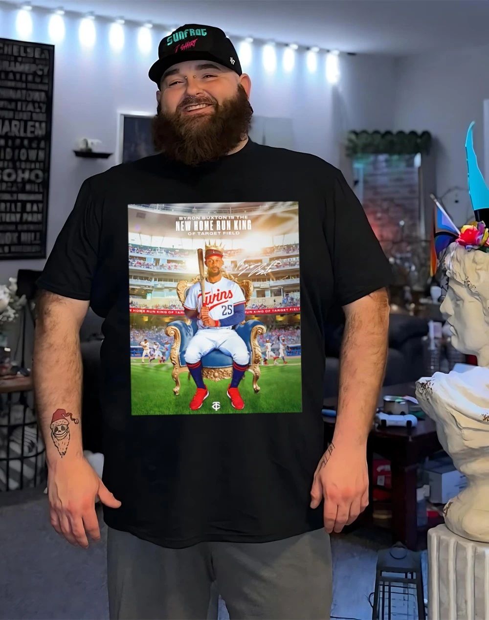 Byron Buxton is the New Home Run King of Target Field signature shirt