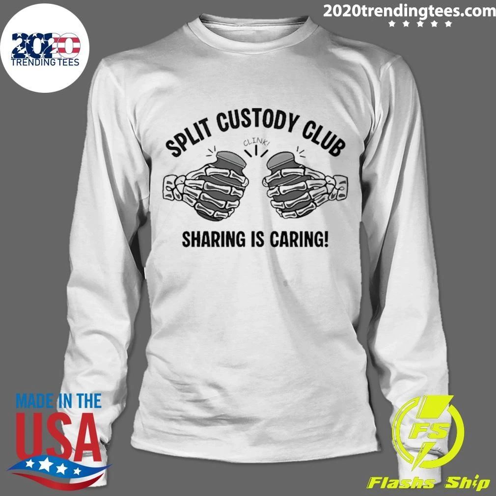 Sharing Is Caring Split Custody Club Shirt