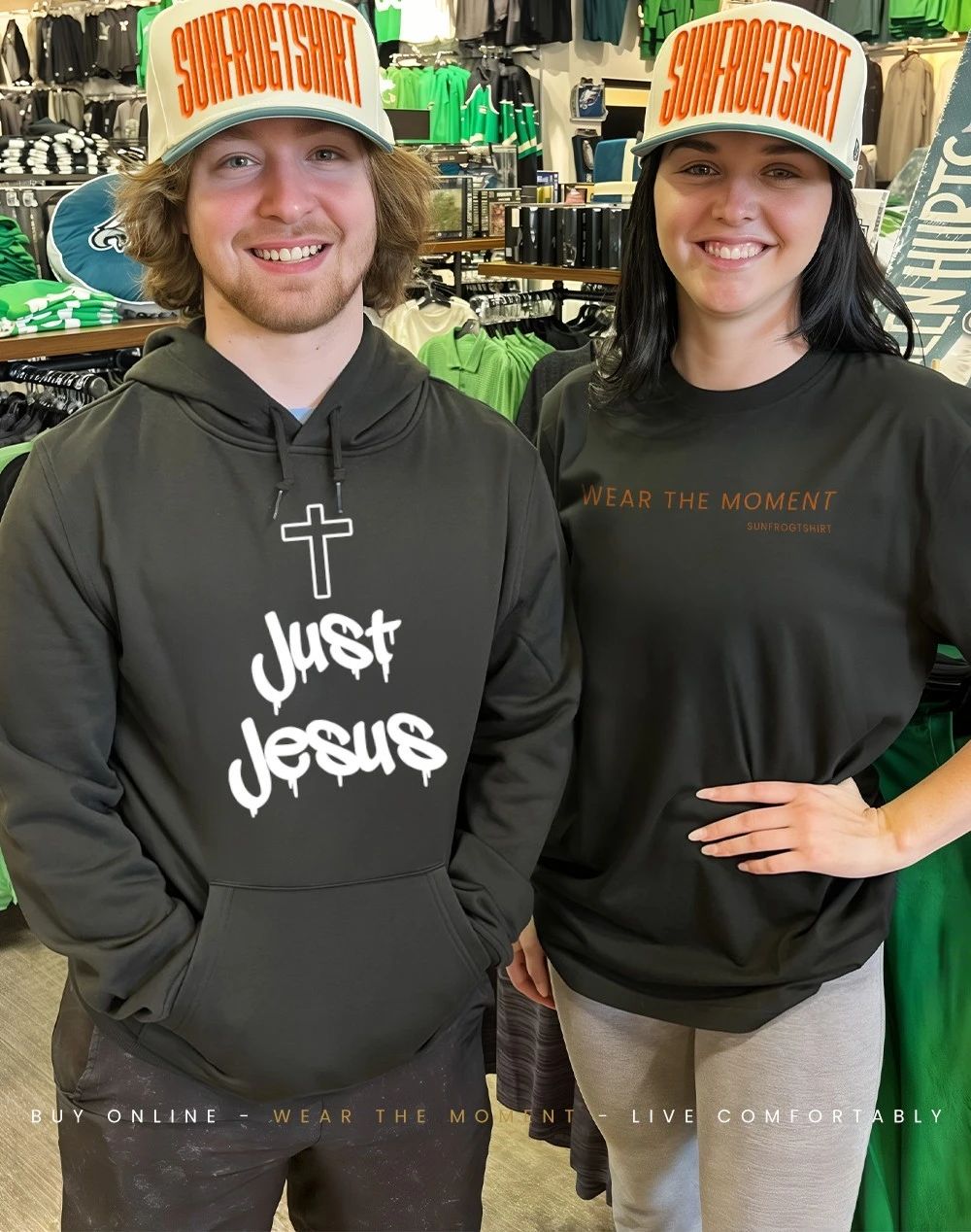 Charles Kiely Just Jesus shirt