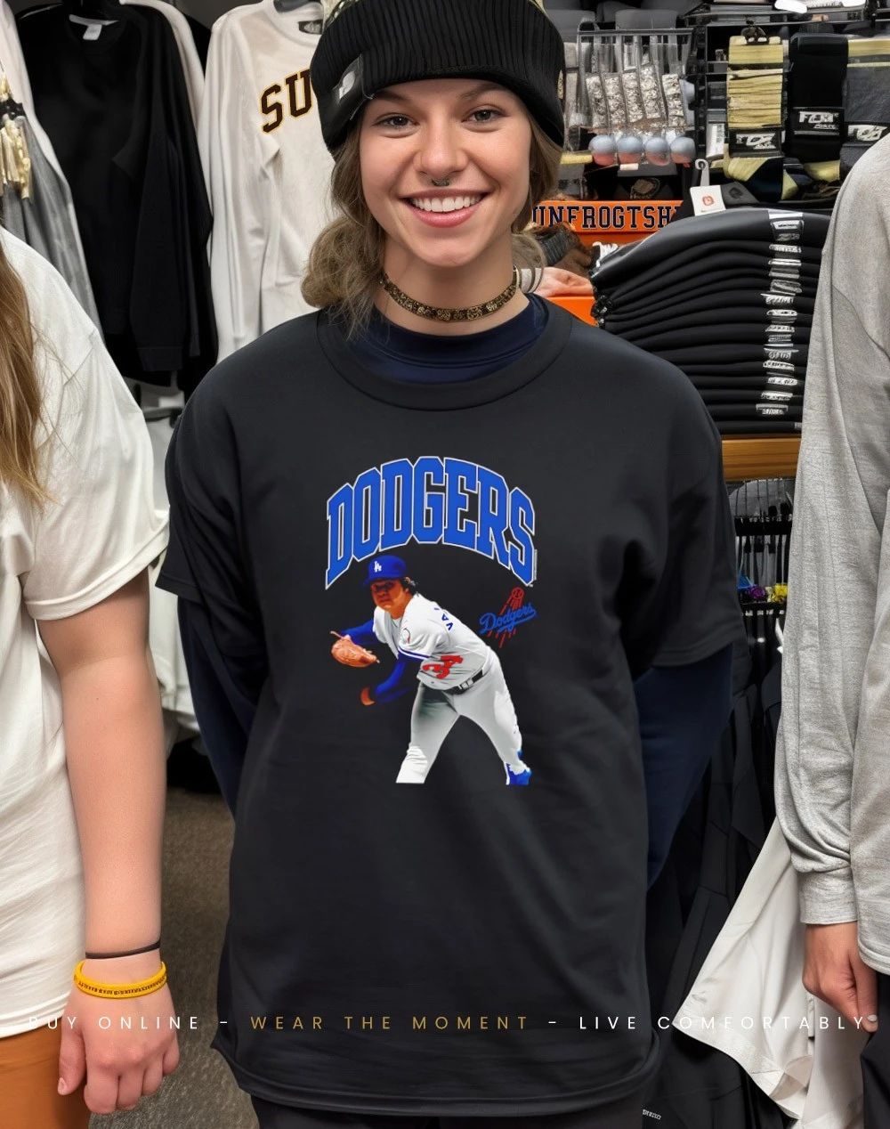 Fernando Valenzuela Los Angeles Dodgers Photo Arch Player shirt