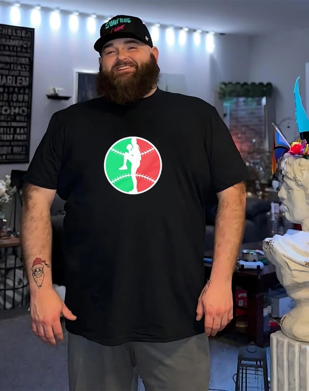 Italian Women’s Baseball 2026 logo shirt