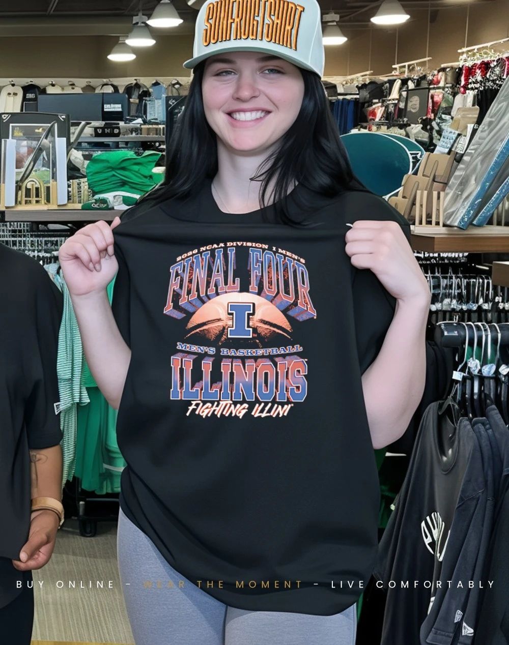 Illinois Men’s Basketball 2026 Final Four March Madness Highlight shirt