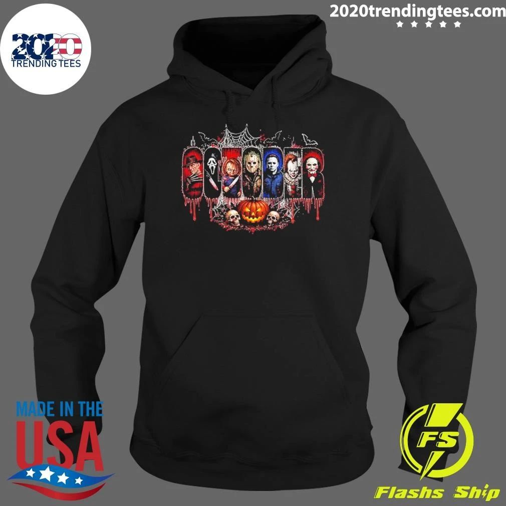 Slashers of October Halloween Shirt