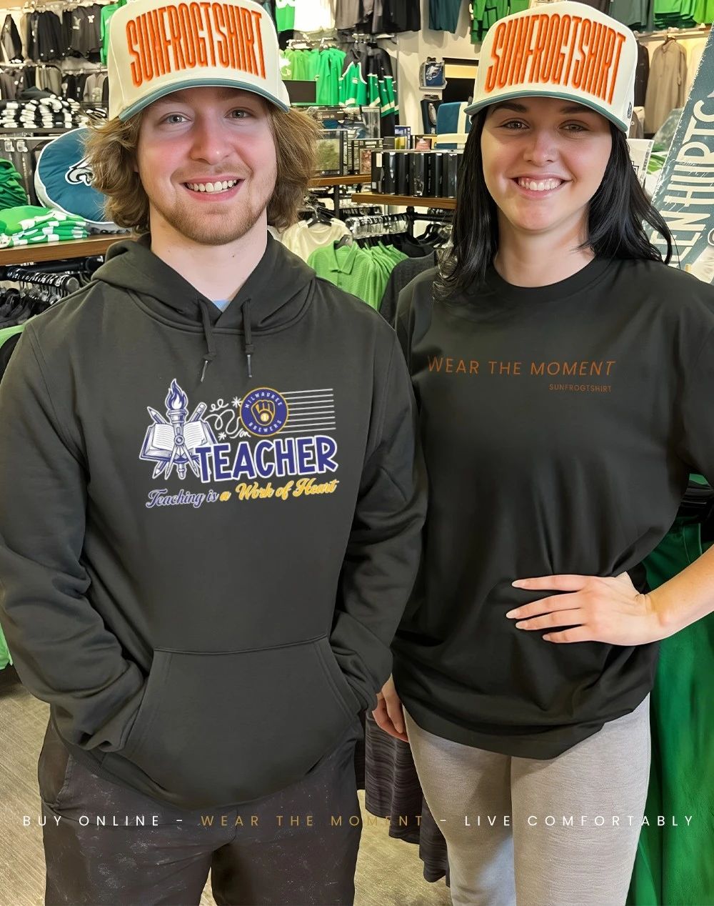 Milwaukee Brewers Proud Teacher Proud Brew Crew shirt