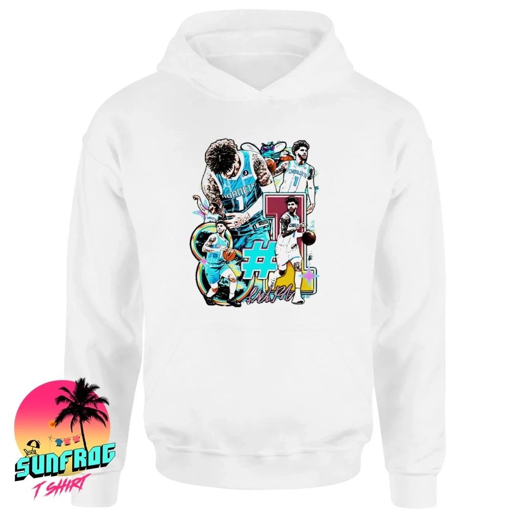 LaMelo Ball Charlotte Hornets signature ’26 graphic shirt