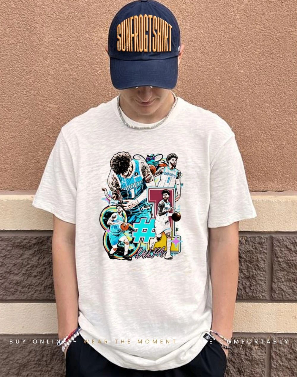 LaMelo Ball Charlotte Hornets signature ’26 graphic shirt